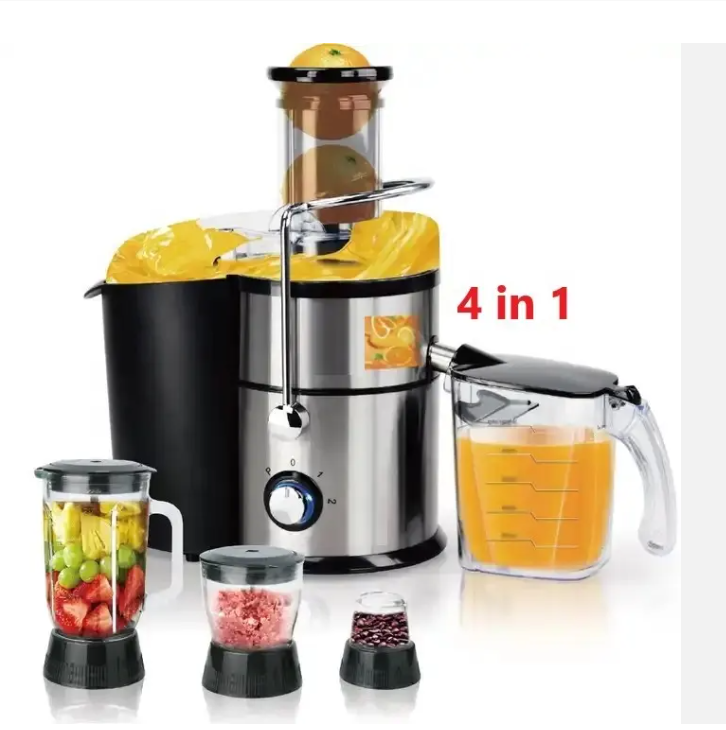 Centrifugal Juicer extractor  big power Electric centrifugal  juicer hand press fruit juicer wide mouth